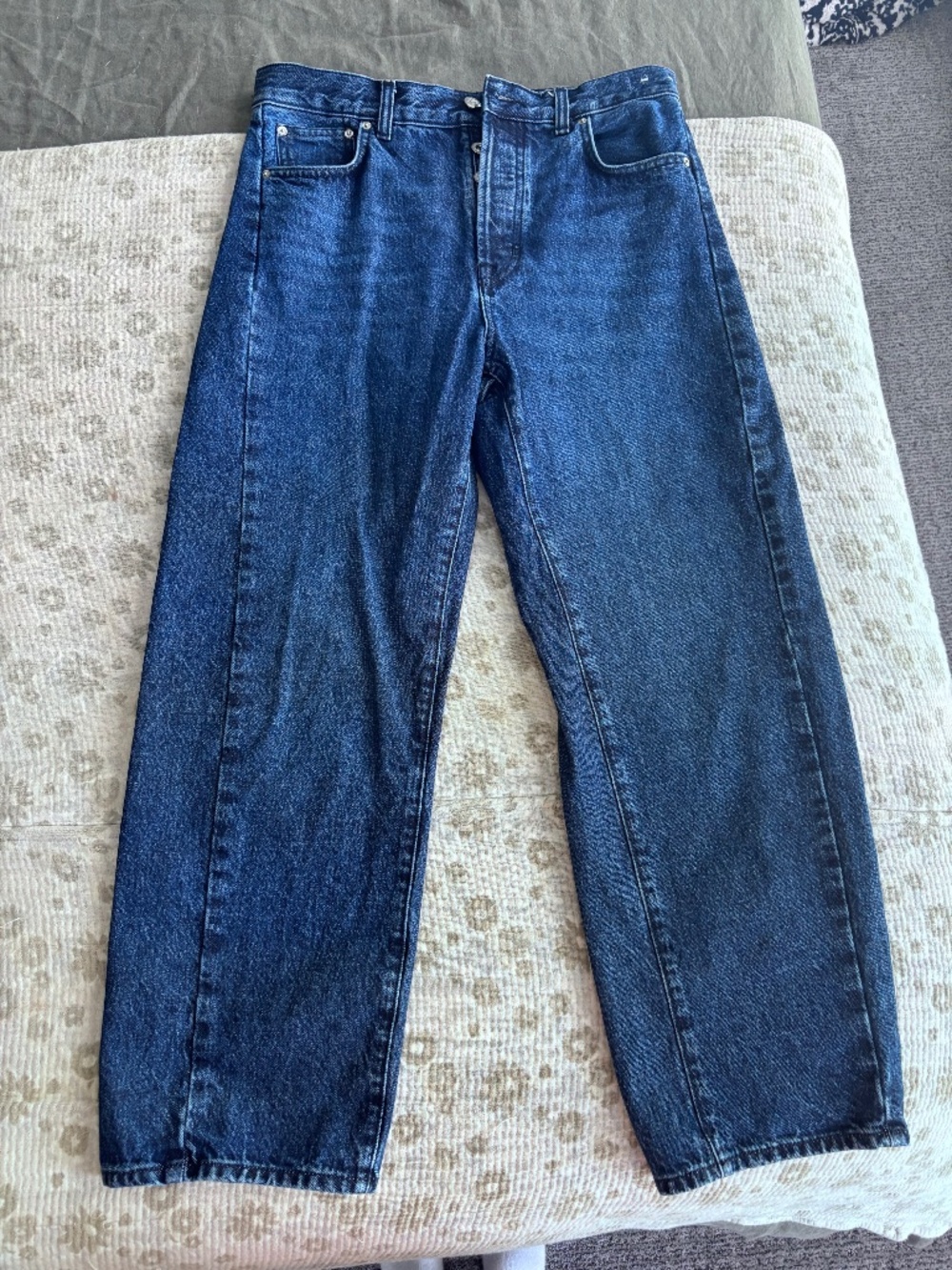 NWOT!  Madewell Pieced Barrel Jeans Size 28